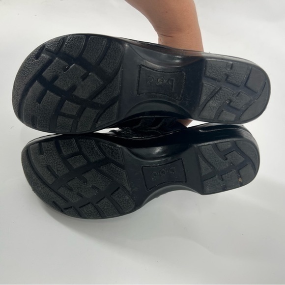 Boc Born black leather slip in mules slides size 9 - Picture 4 of 5